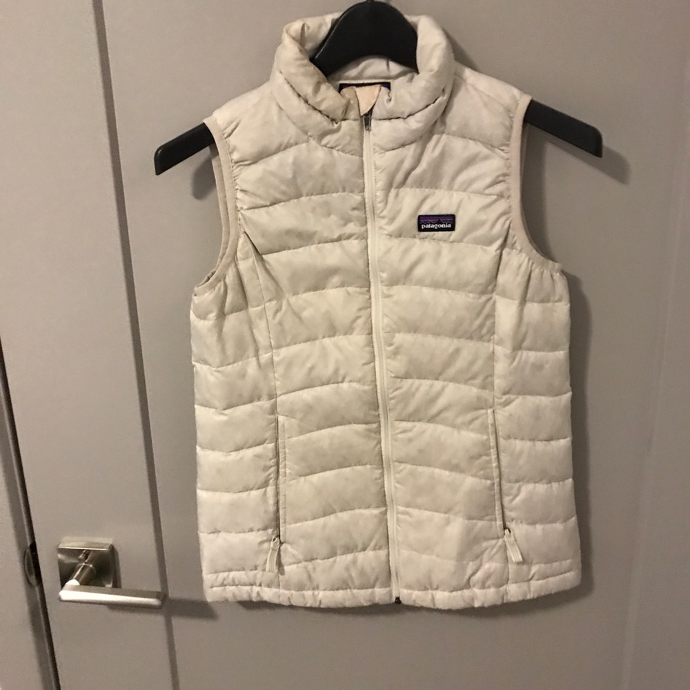 White Patagonia Vest